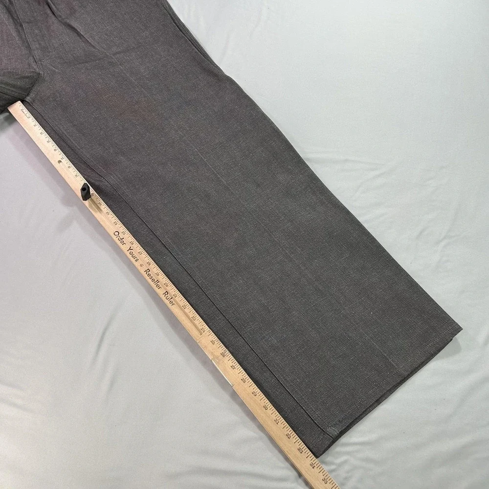NEW Ben Davis Gorilla Cut Pants Mens 44x34‎ Gray Workwear Wide Leg Cotton USA